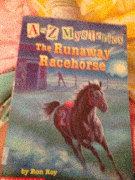 A-Z Mysteries R: Runaway Racehorse - Ron Roy (Aladdin - Paperback) book collectible [Barcode 9780439444767] - Main Image 1