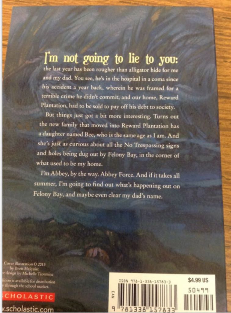 Girl From Felony Bay, The - J.E Thompson (- Paperback) book collectible [Barcode 9781338157833] - Main Image 2