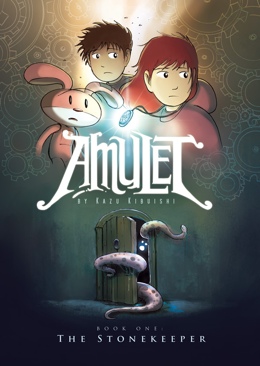 Amulet #1: The Stonekeeper - Kazu Kibuishi (Scholastic - Paperback) book collectible [Barcode 9780439846813] - Main Image 1