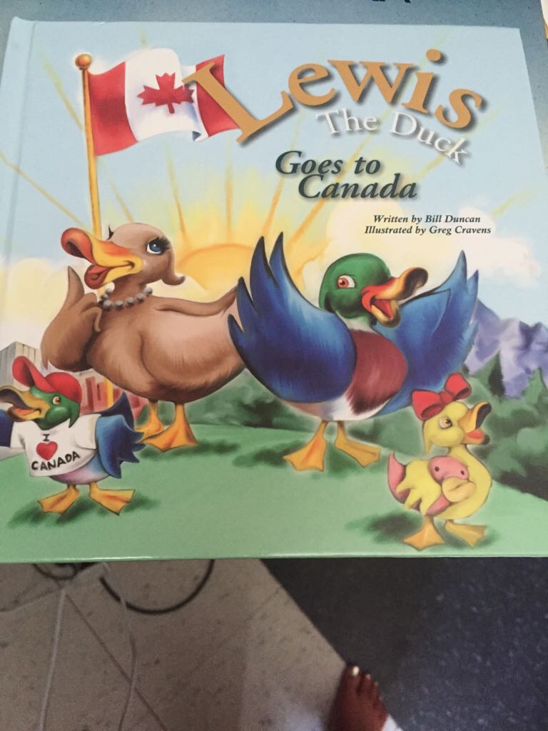 Lewis The Duck Goes To Canada
