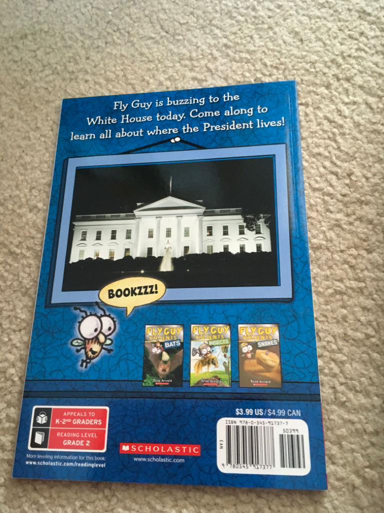 Fly Guy: Fly Guy Presents Presents the White House - Tedd Arnold (Scholastic Incorporated - Paperback) book collectible [Barcode 9780545917377] - Main Image 2