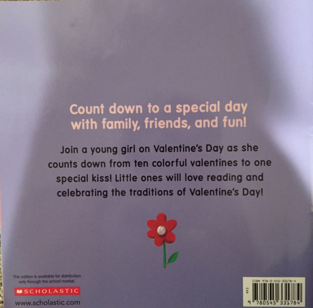 Countdown To Valentine’s Day - Steve Haskamp (Scholastic Inc.) book collectible [Barcode 9780545331784] - Main Image 2