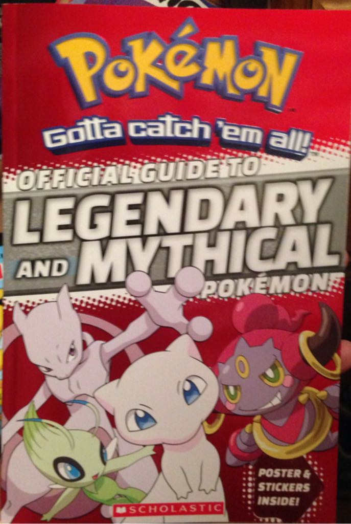 Official Guide to Legendary and Mythical Pokemon