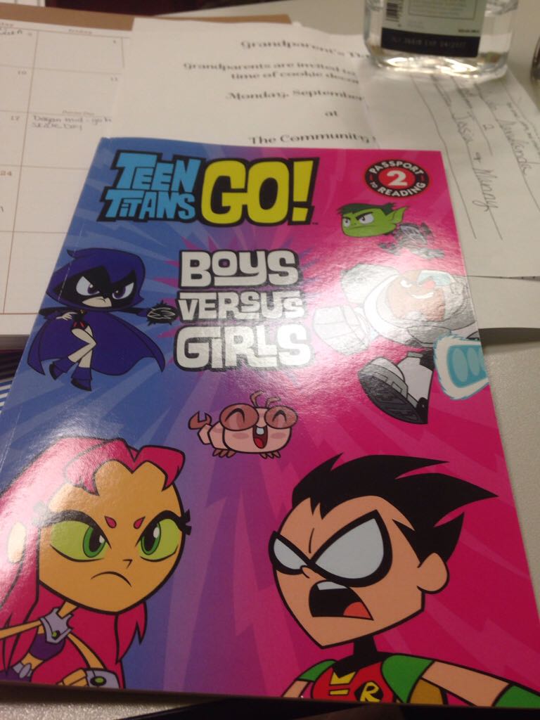 Teen Titans Go!! Boys Versus Girls