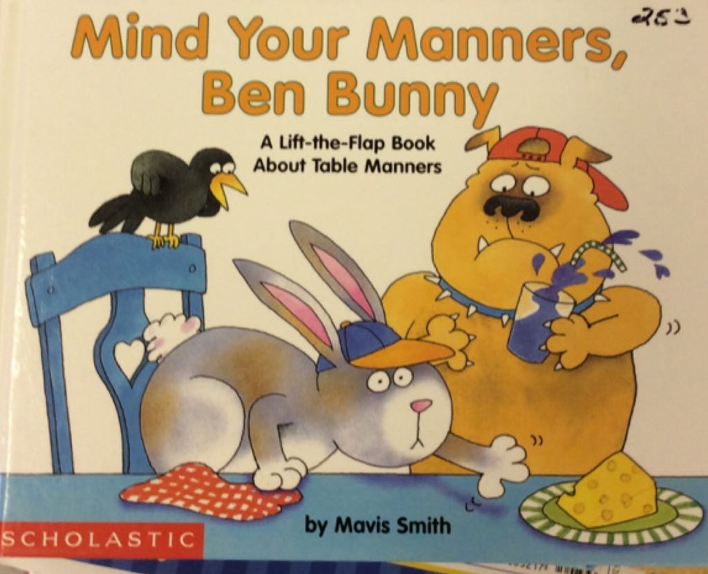 Mind Your Manners, Ben Bunny [A17] - Mavis Smith book collectible [Barcode 9780590068444] - Main Image 1
