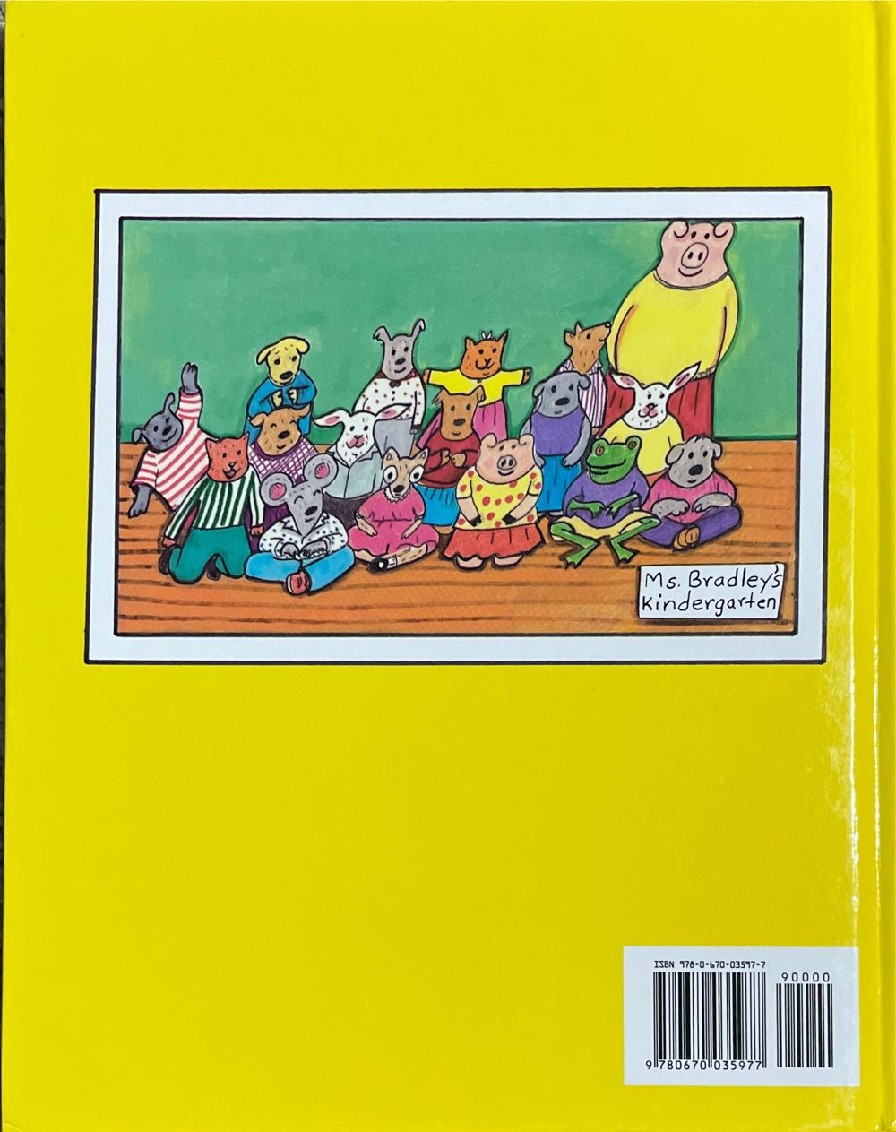 Look Out Kindergarten, Here I Come xG38- Human (Kids + Boy) - Nancy Carlson (Viking Books - Paperback) book collectible [Barcode 9780670035977] - Main Image 2