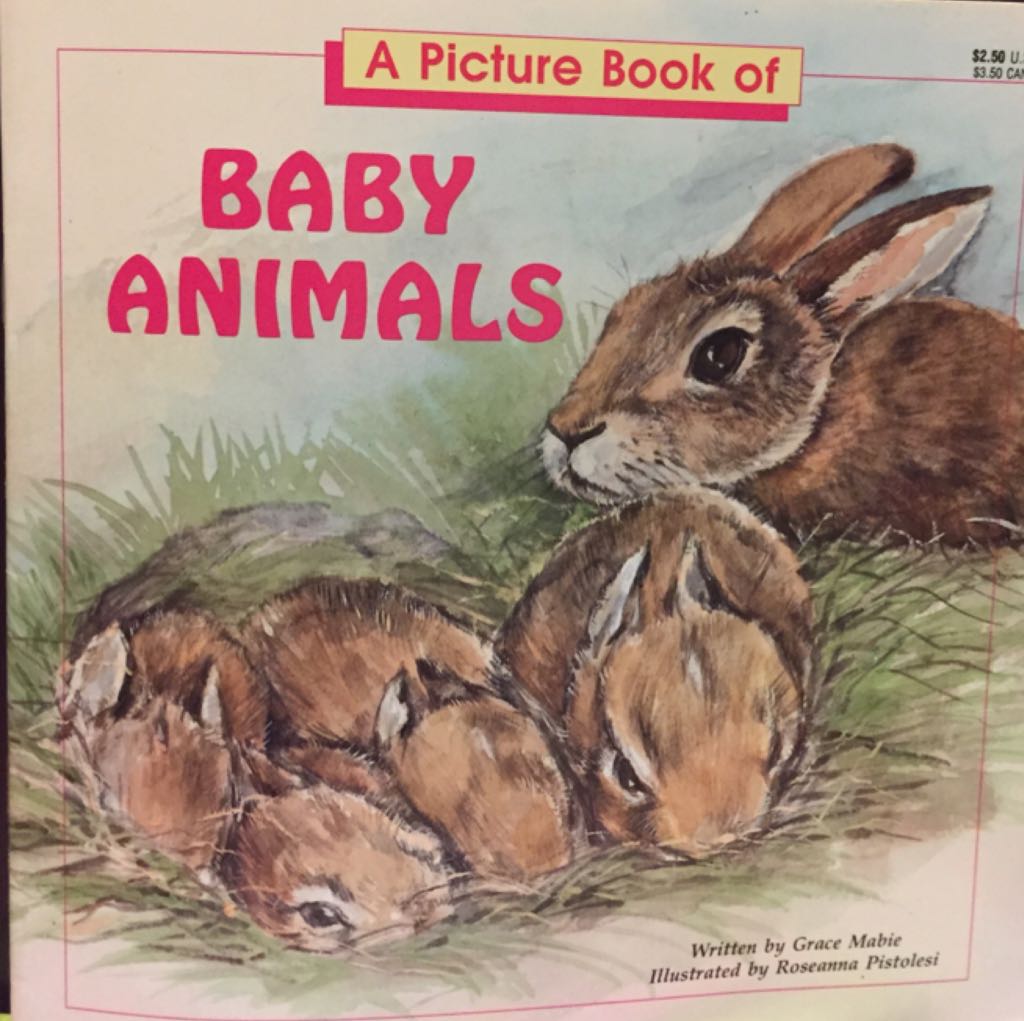 A Picture Book of Baby Animals - Roseanna Pistolesi (Troll Communications Llc) book collectible [Barcode 9780816724697] - Main Image 1