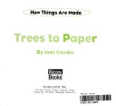 Trees to paper