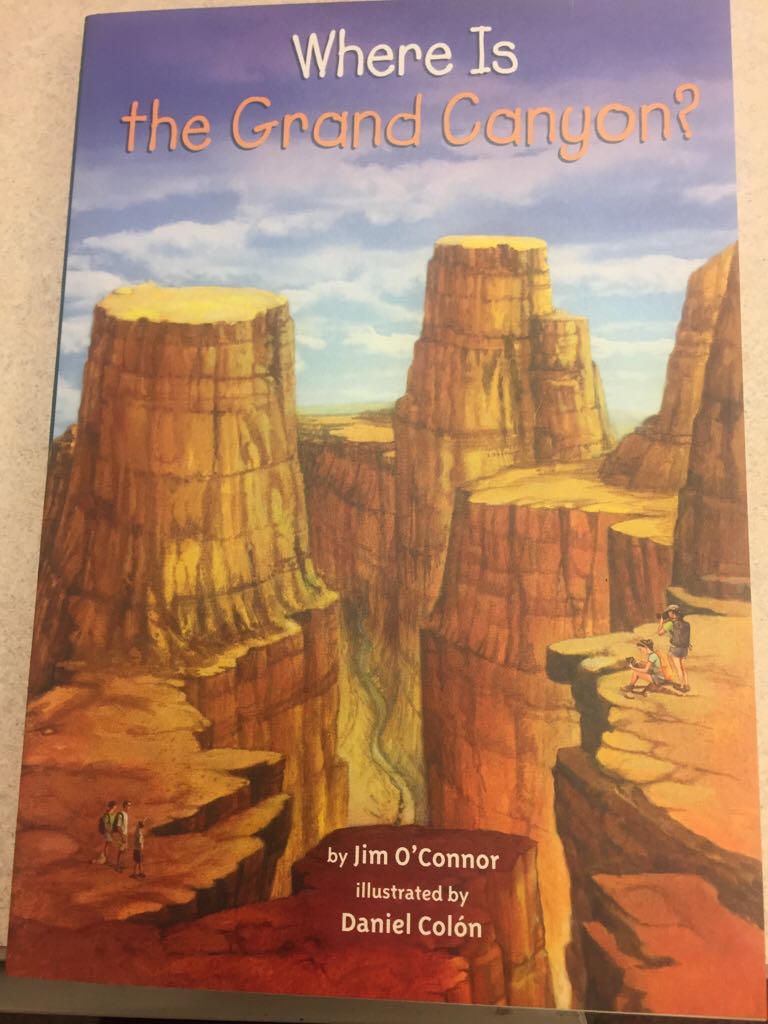 Where Is The Grand Canyon - Jim O’Connor (Scholastic Inc. - Paperback) book collectible [Barcode 9781338128789] - Main Image 1