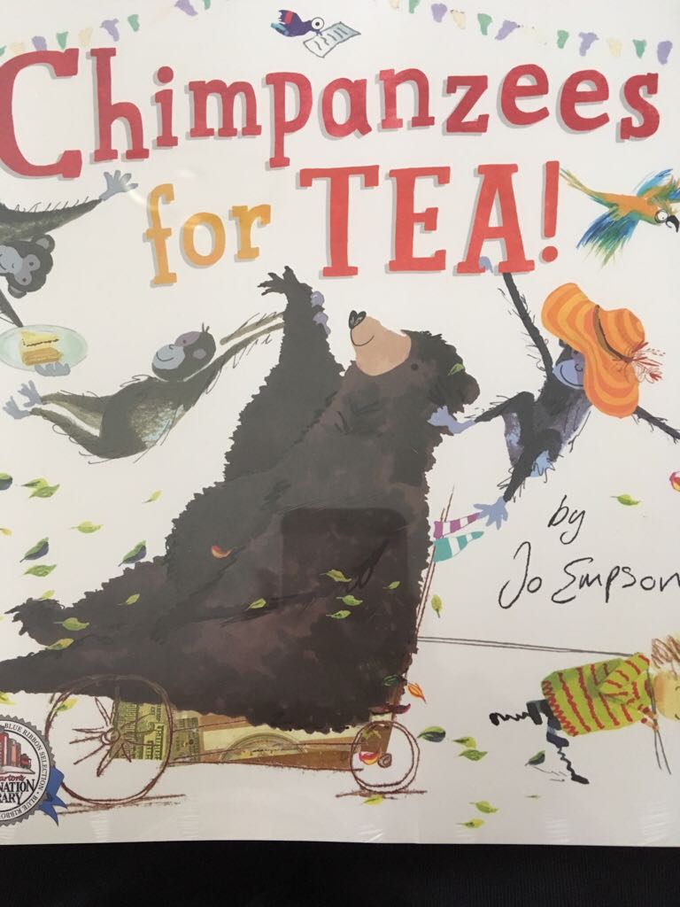 Chimpanzees for Tea! - Jo Empson book collectible [Barcode 9781524738761] - Main Image 1