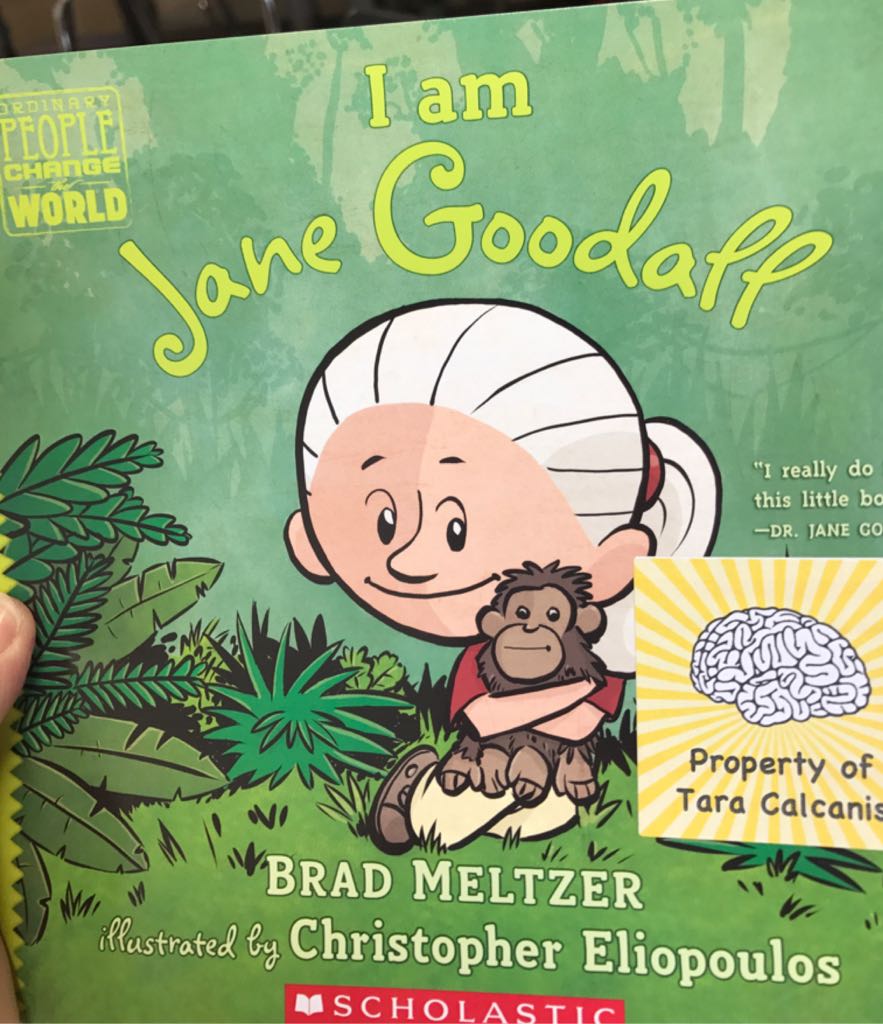 I Am Jane Goodall - Brad Meltzer (Scholastic Inc - Paperback) book collectible [Barcode 9781338213744] - Main Image 1