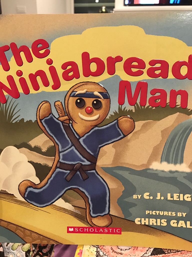 The Ninjabread Man - C.j. Leigh (Scholastic - Paperback) book collectible [Barcode 9781338129960] - Main Image 1