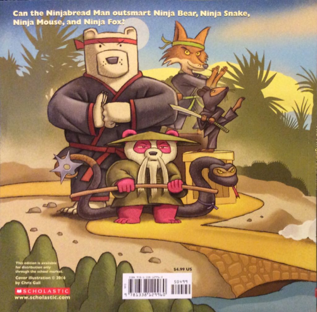 The Ninjabread Man - C.j. Leigh (Scholastic - Paperback) book collectible [Barcode 9781338129960] - Main Image 2