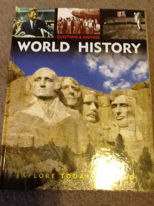 World History - Parragon (Simon & Schuster - Hardcover) book collectible [Barcode 9781848371552] - Main Image 1