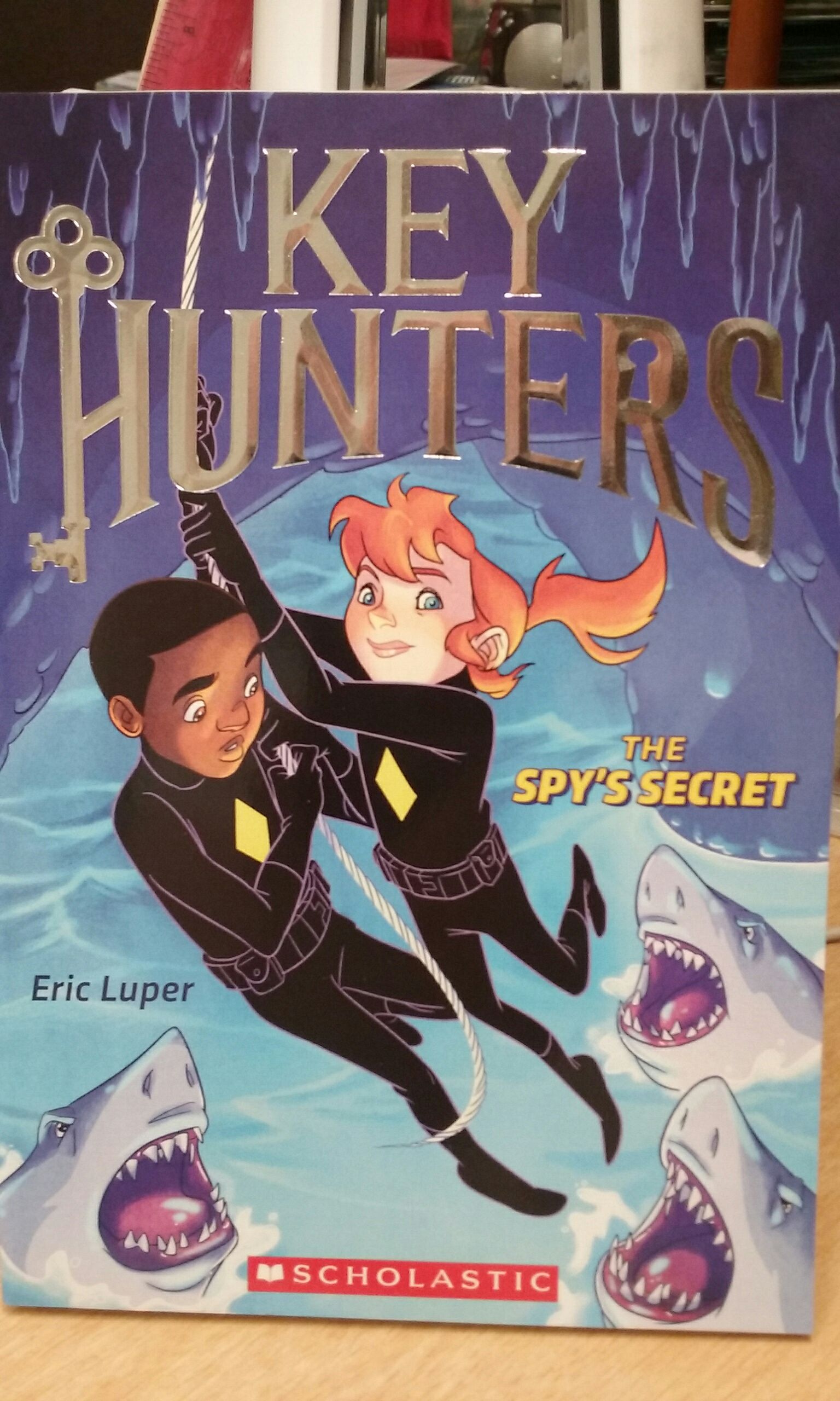 Key Hunters #2 The Spy’s Secret - Eric Luper book collectible [Barcode 9780545822060] - Main Image 1