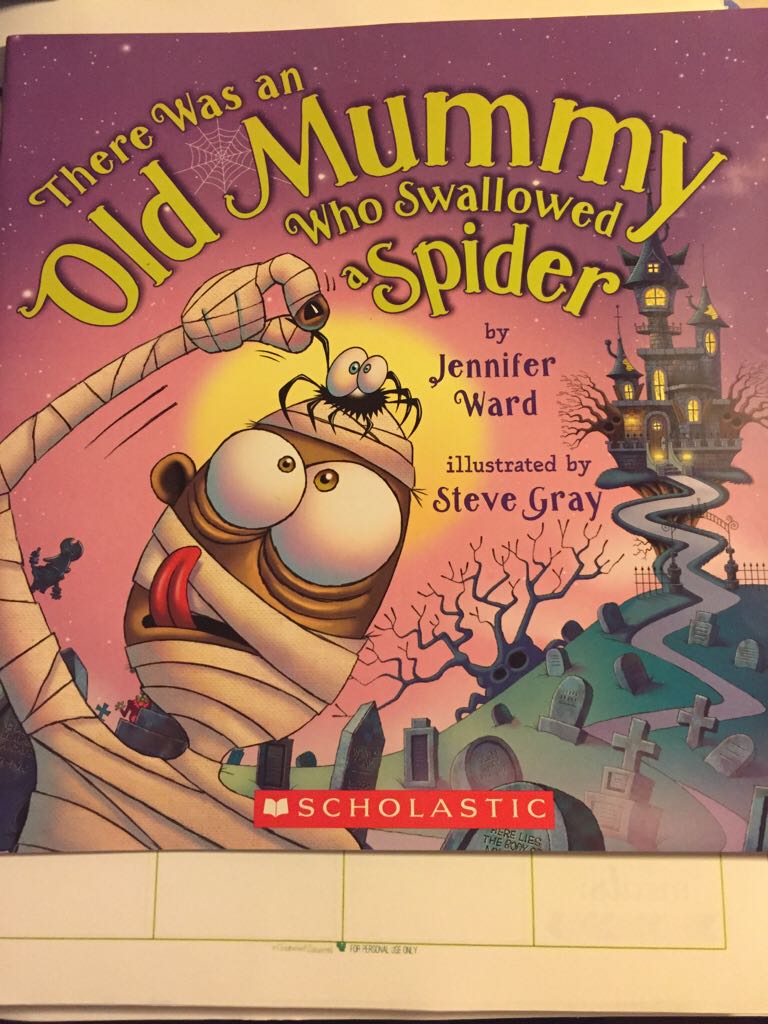 There Was an Old Mummy Who Swallowed a Spider +CD