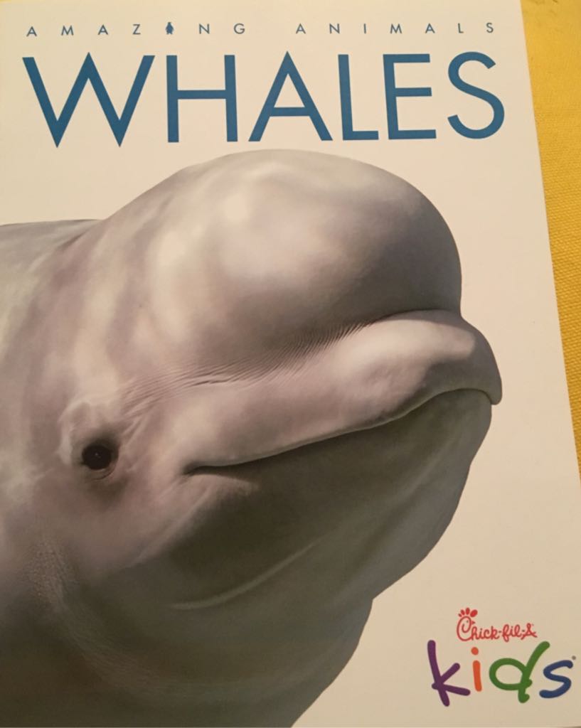 Amazing Animals Whales - Chickfila (The Creative Company - Paperback) book collectible - Main Image 1