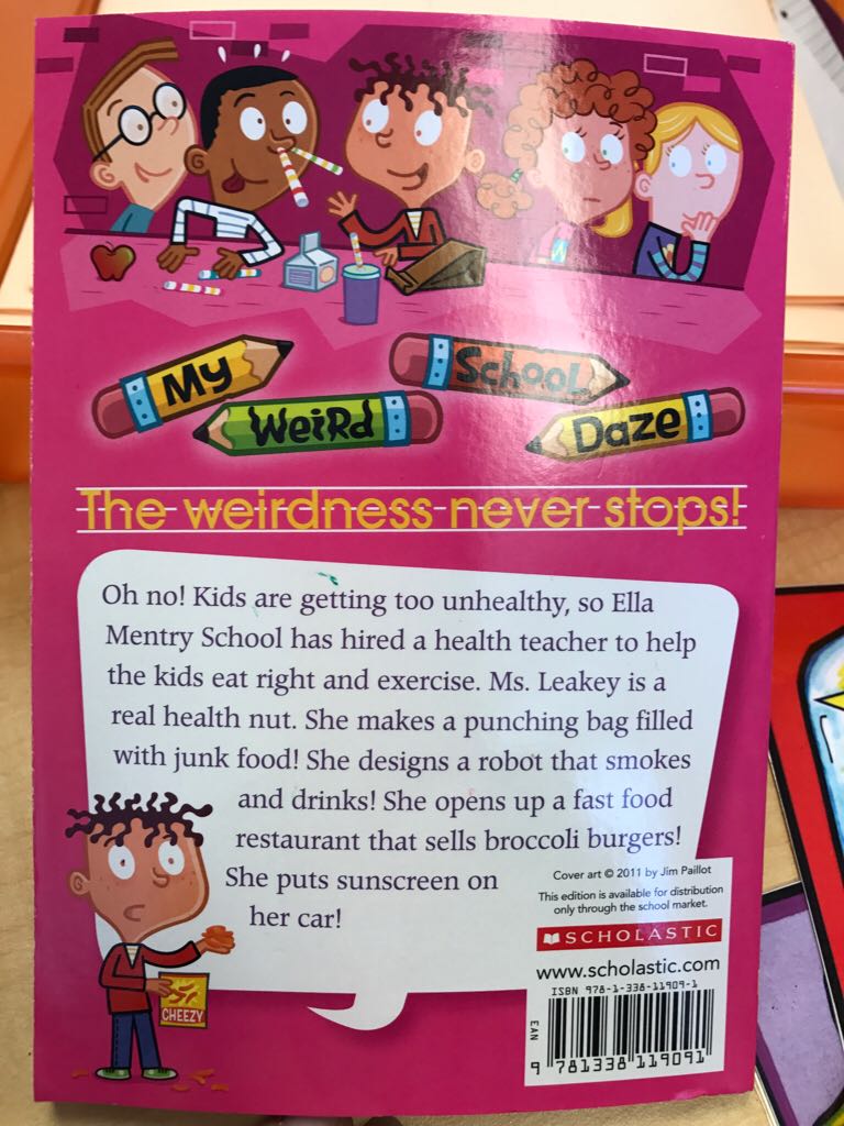 My Weird School Daze #12 Ms. Leaky Is Freaky! - Dan Gutman (Scholastic, Inc - Paperback) book collectible [Barcode 9781338119091] - Main Image 2