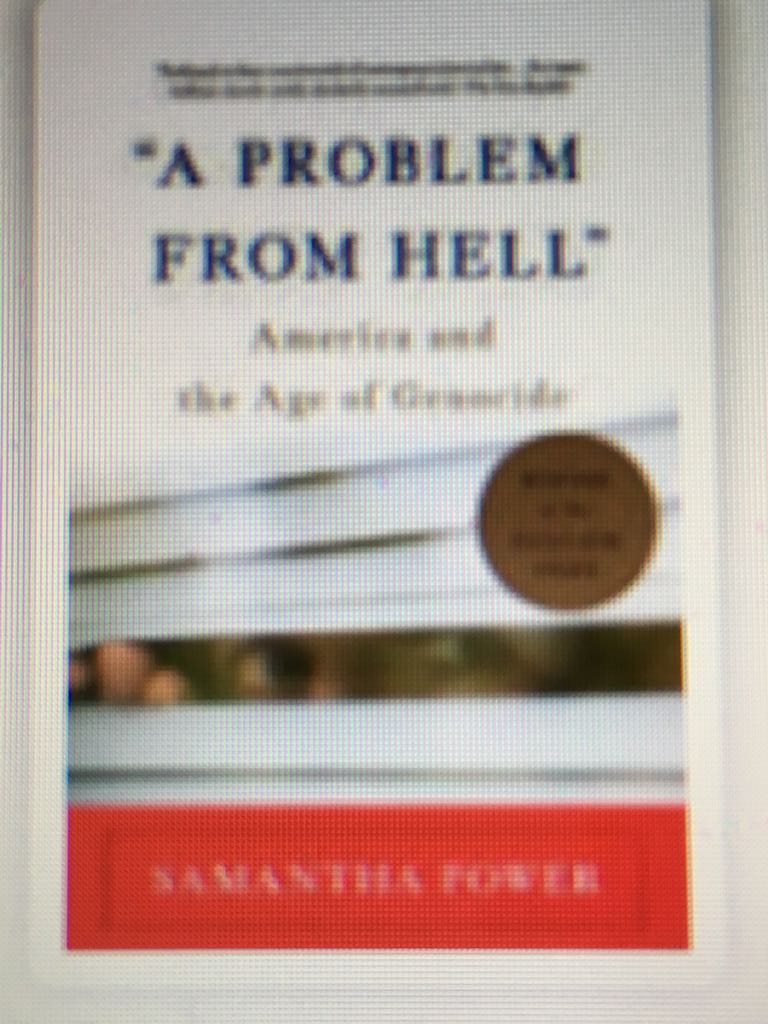 A Problem from Hell: America and the Age of the Genocide - Samantha Power book collectible [Barcode 9780465061518] - Main Image 1