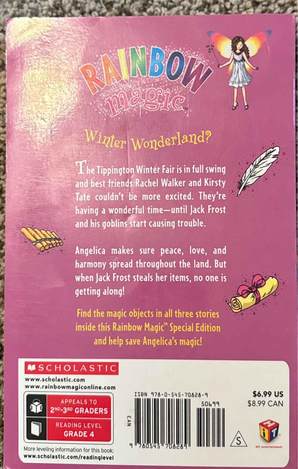 Angelica The Angel Fairy - Daisy Meadows (- Paperback) book collectible [Barcode 9780545708289] - Main Image 2