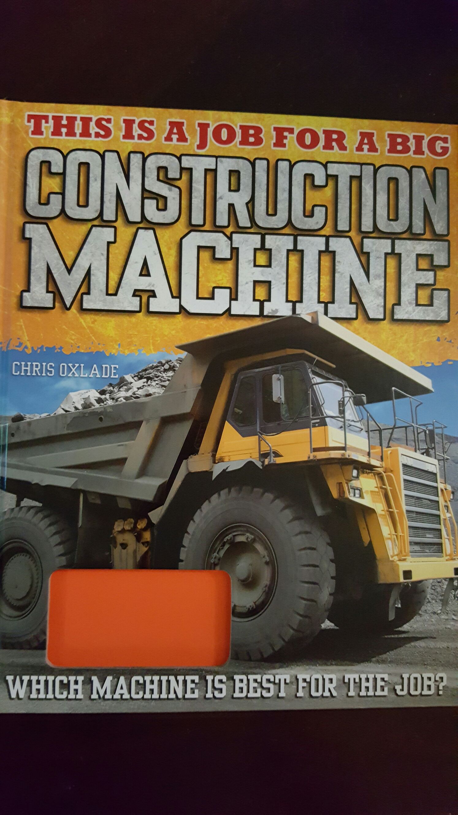 This Is A Job For A Big Construction Machine