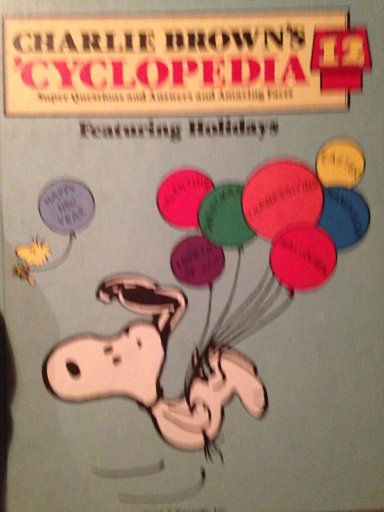 Charlie Brown’s ’Cyclopedia Volume 12: People and Places