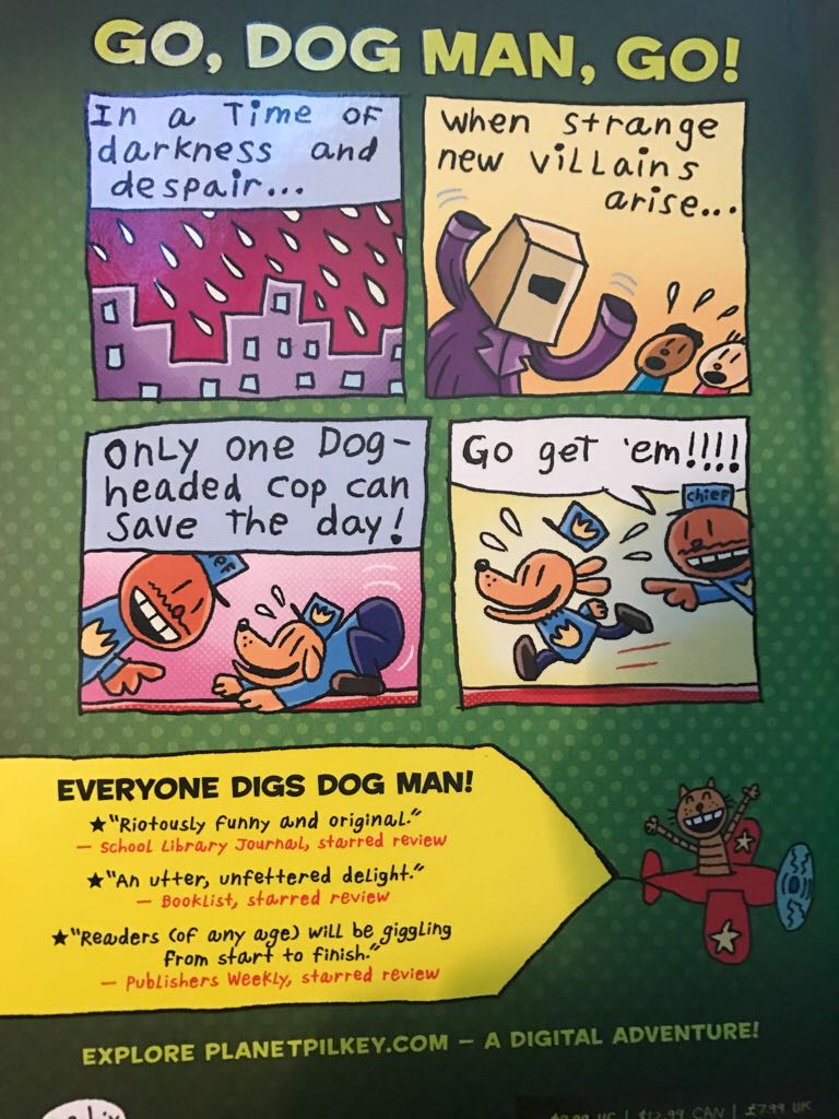 Dog Man #2 - Dav Pilkey (Graphix - Hardcover) book collectible [Barcode 9780545935203] - Main Image 2