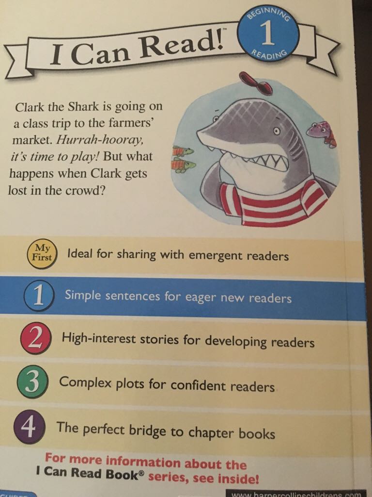 Clark the Shark Lost and Found - Bruce Hale (Harper Collins Children’s - Paperback) book collectible [Barcode 9780062279101] - Main Image 2