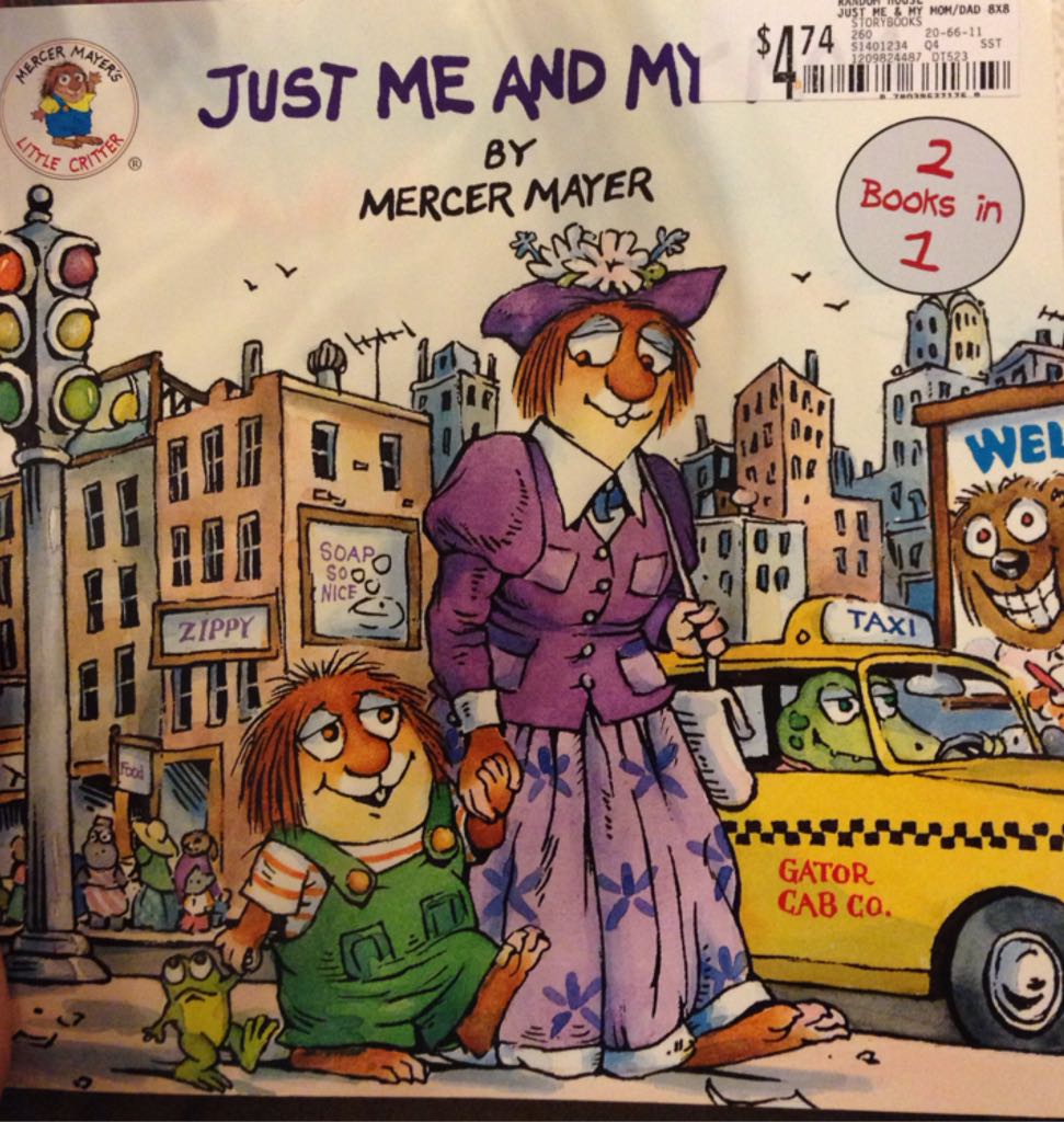 Just Me and My Mom/Just Me and My Dad - Mercer Mayer (Random House Books for Young Readers - Paperback) book collectible [Barcode 9780385371759] - Main Image 2