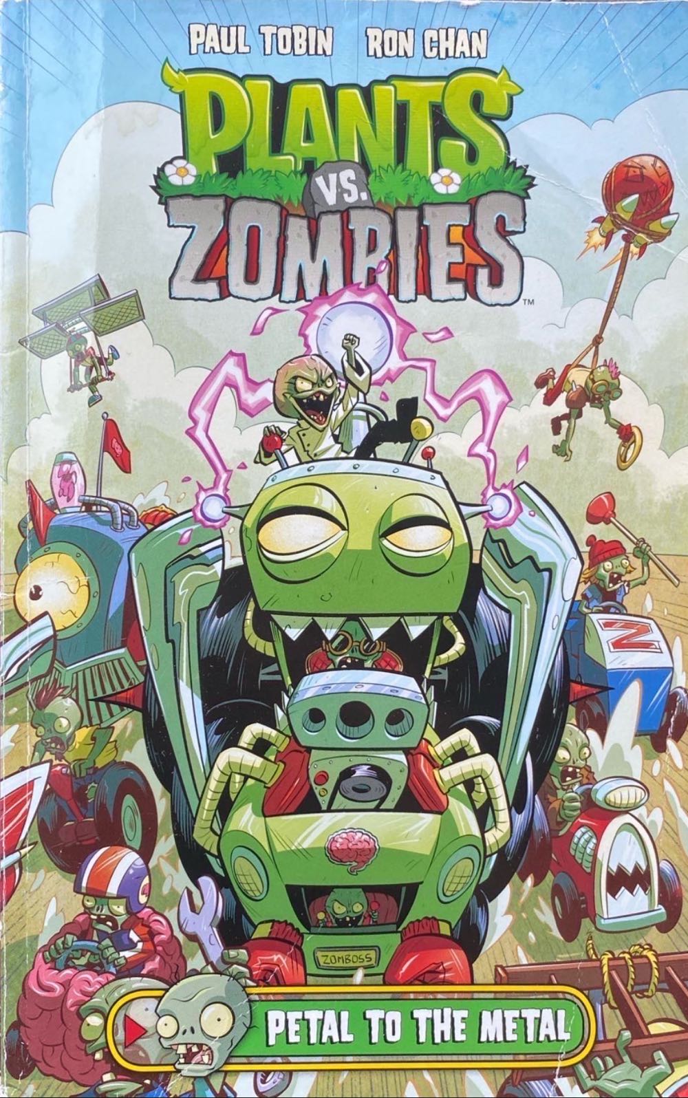Plants Vs. Zombies: Petal To The Metal - Paul and Ron Chan Tobin book collectible [Barcode 9781506702582] - Main Image 3