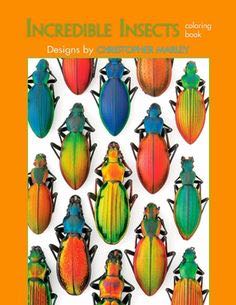 INCREDIBLE INSECTS DESIGNS BY CHRISTOPHER MARLEY COLORING BOOK