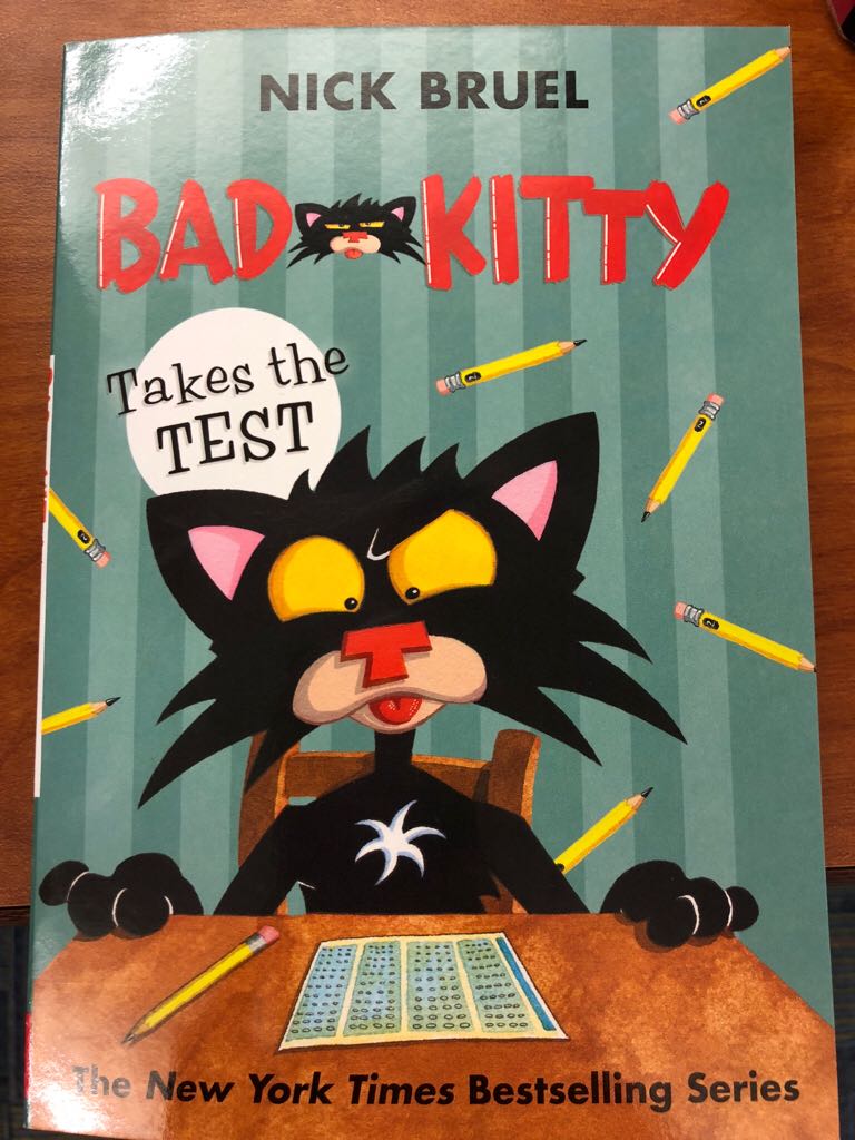 Bad Kitty #12: Takes the Test - Graphic Novel - Nick Bruel (- Paperback) book collectible [Barcode 9781338272673] - Main Image 1
