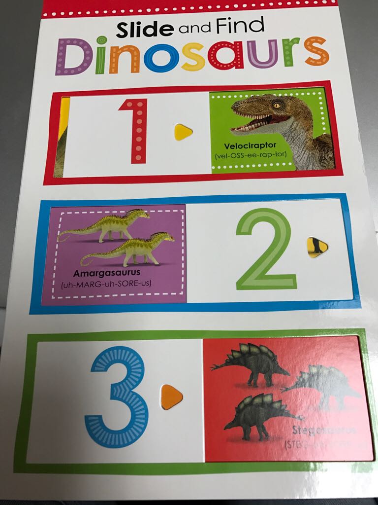 Slide And Find Dinosaurs