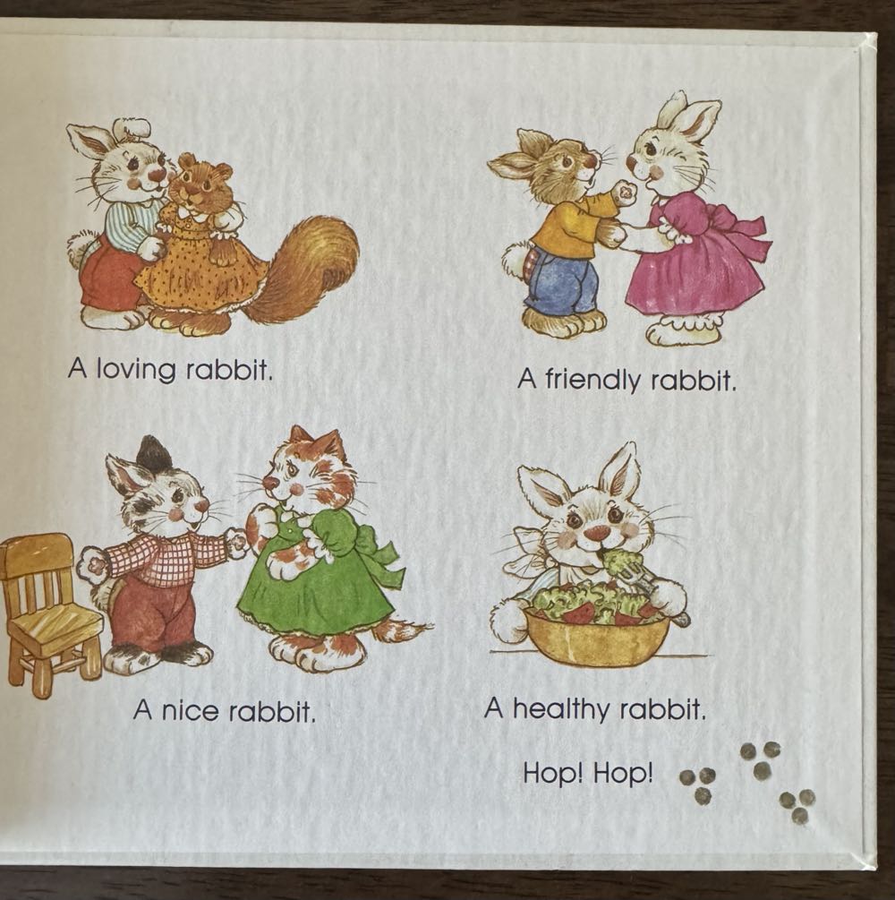 Rabbits’ Habits - Jane Belk Moncure (Childs World Incorporated - Hardcover) book collectible [Barcode 9780895656957] - Main Image 4