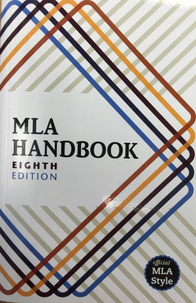 MLA Handbook - Modern Language Association Of America (Modern Language Association of America - Paperback) book collectible [Barcode 9781603292627] - Main Image 1