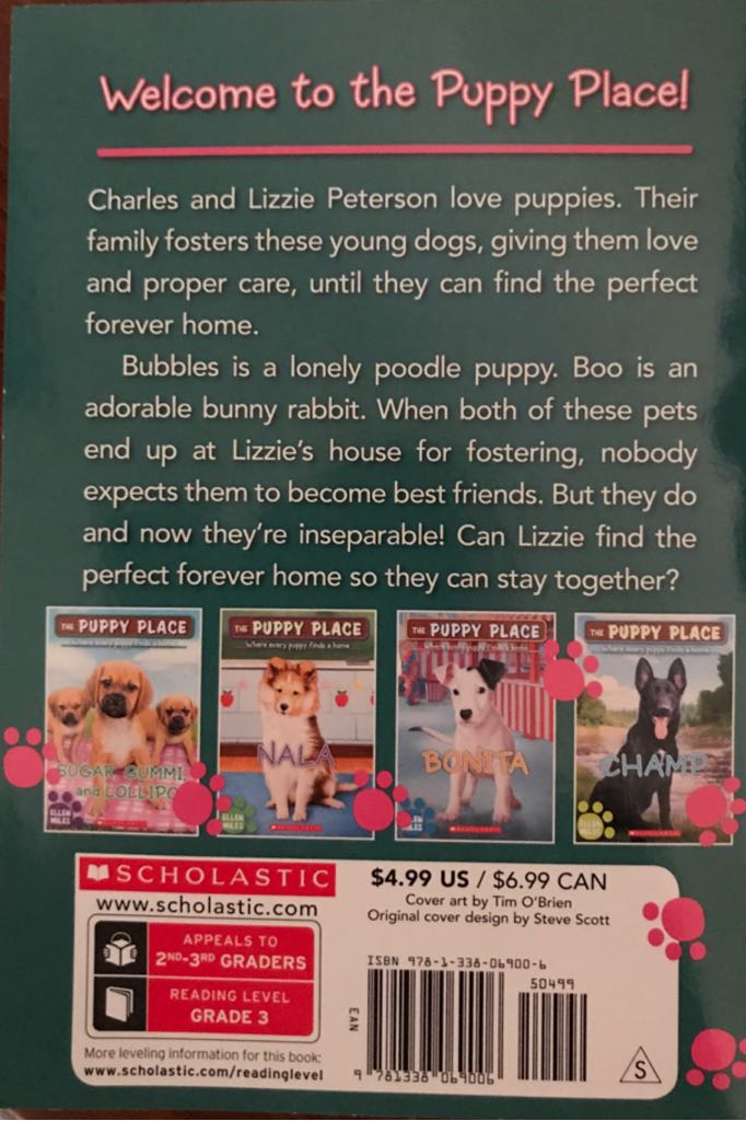 Bubbles and Boo - Ellen Miles (Scholastic Paperbacks - Paperback) book collectible [Barcode 9781338069006] - Main Image 2