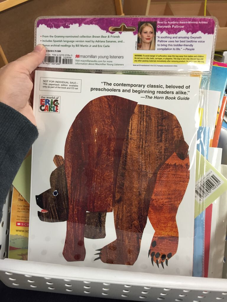Brown Bear, Brown Bear, What Do You See? + CD - Eric Carle (- Paperback) book collectible [Barcode 9781427207265] - Main Image 2