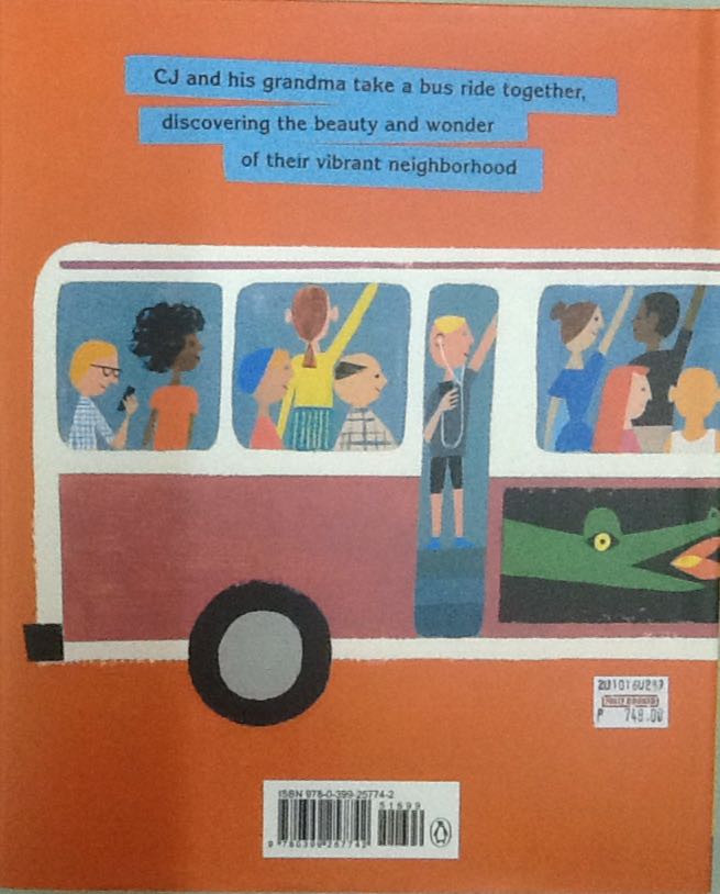 Last Stop On Market Street - Matt de la Peña (G P Putnam’s Sons - Hardcover) book collectible [Barcode 9780399257742] - Main Image 2