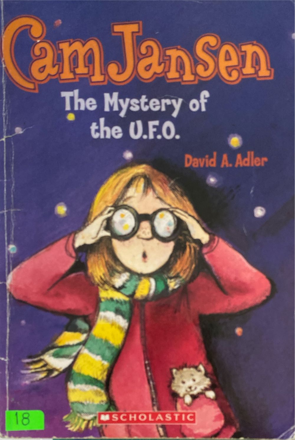 Cam Jansen and the Mystery of the U.F.O. - Susanna Natti (Scholastic - Paperback) book collectible [Barcode 9780590461221] - Main Image 3