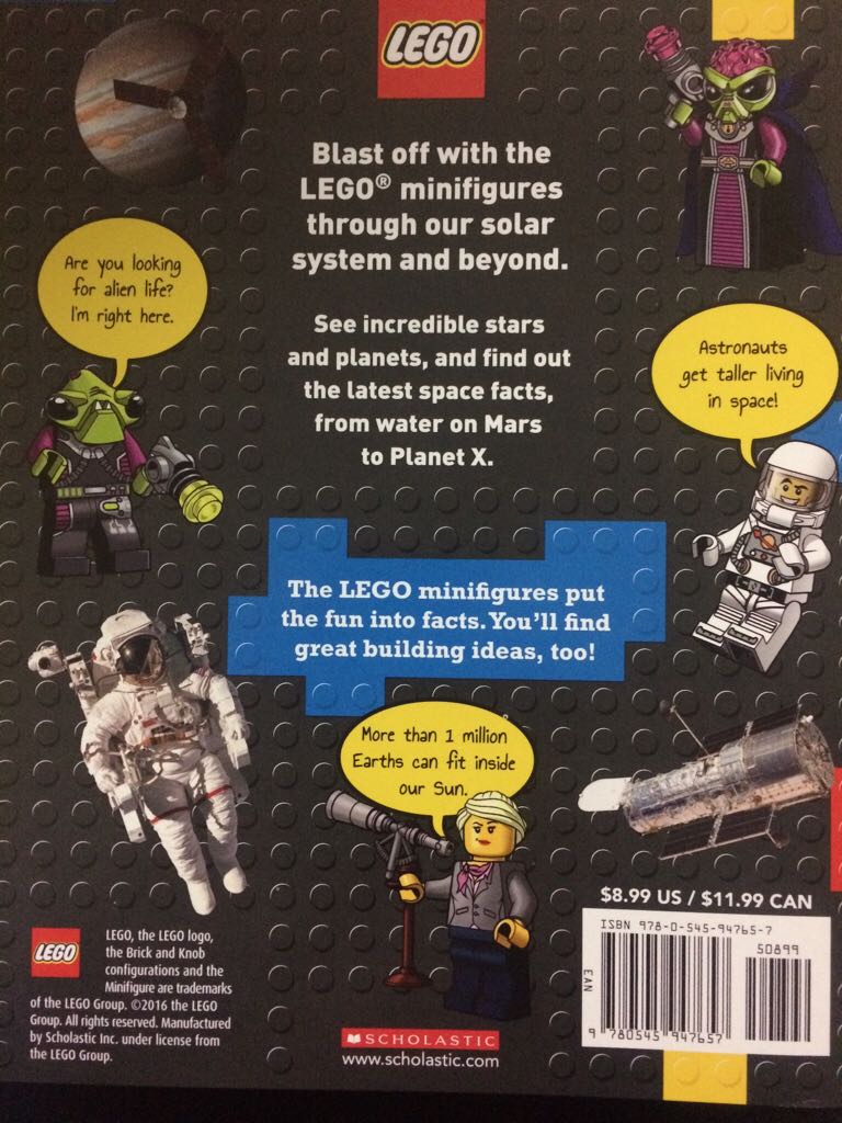 Lego Planets - Penelope Arlon and Tony Gordon-Harris (A Scholastic Press) book collectible [Barcode 9780545947657] - Main Image 2