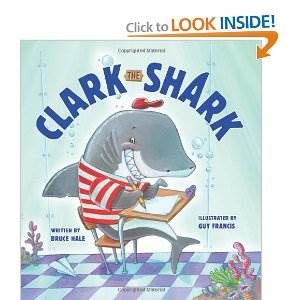 Clark The Shark + CD xG2- Animal Aqua (fish, crab, Seal) - Bruce Hale (Scholastic - Paperback) book collectible [Barcode 9780545644631] - Main Image 1