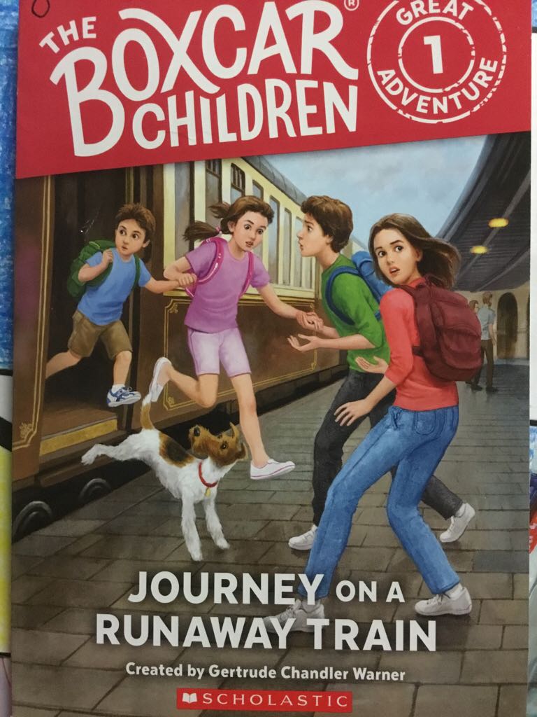 Boxcar Children Great Adventure: Journey on a Runaway Train, The - Gertrude Chandler Warner (- Paperback) book collectible [Barcode 9781338257052] - Main Image 1