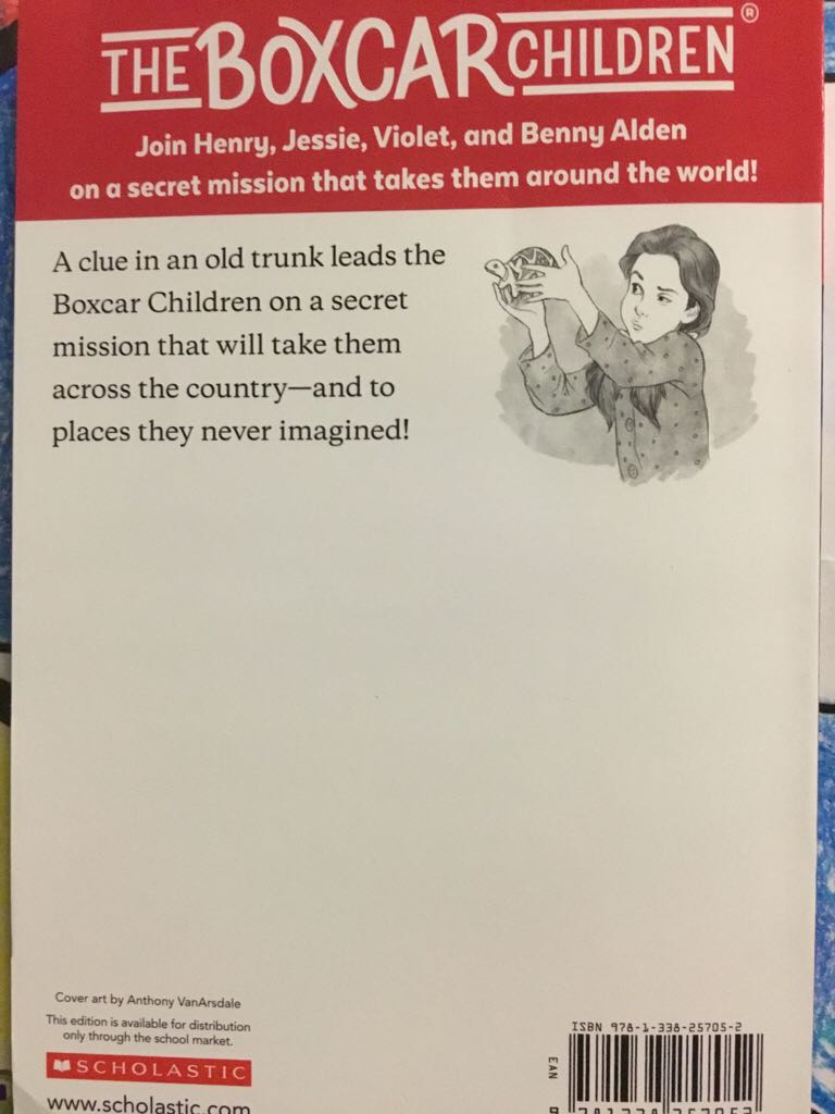 Boxcar Children Great Adventure: Journey on a Runaway Train, The - Gertrude Chandler Warner (- Paperback) book collectible [Barcode 9781338257052] - Main Image 2