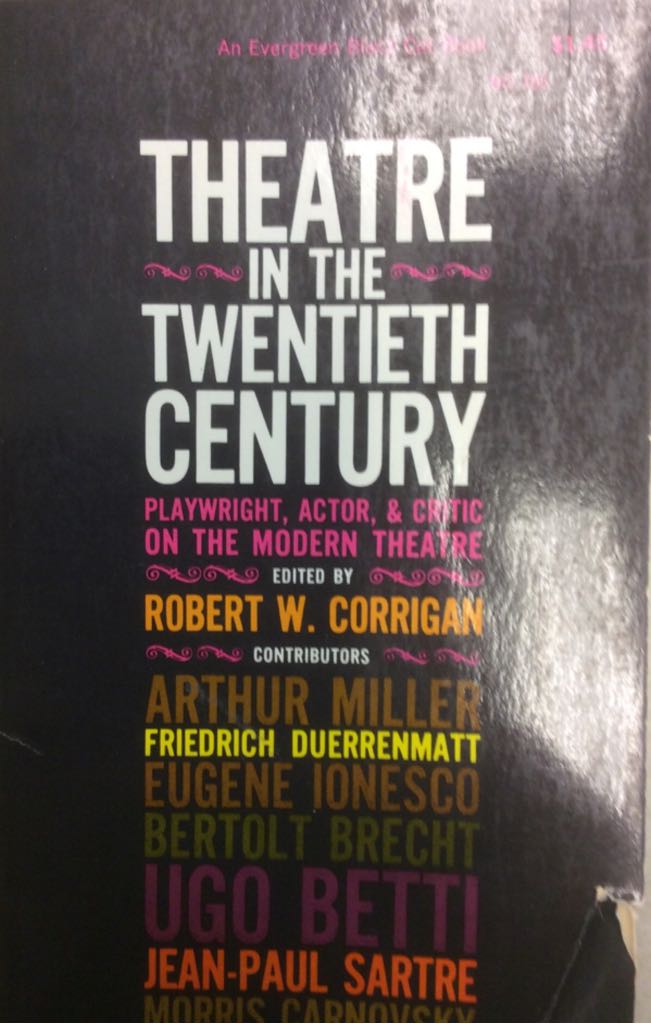 Theatre In The Twentieth Century