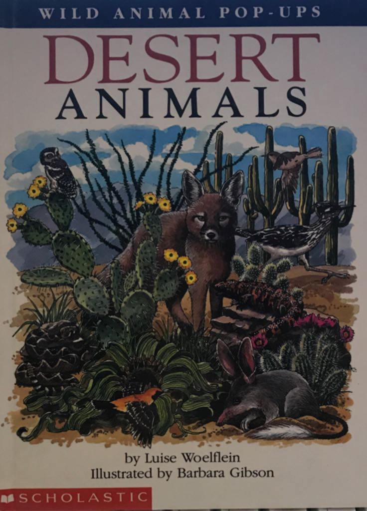 Desert Animals Pop Up