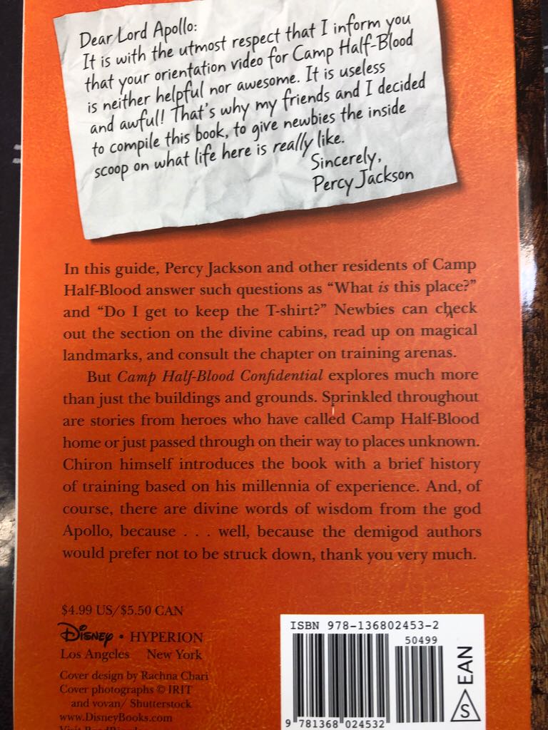 Camp Half-Blood Confidential - Rick Riordan (- eBook) book collectible [Barcode 9781368024532] - Main Image 2