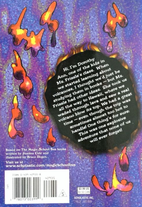 Magic School Bus (#15): Voyage To The Volcano, The - Judith Stamper (Scholastic - Paperback) book collectible [Barcode 9780439429351] - Main Image 2