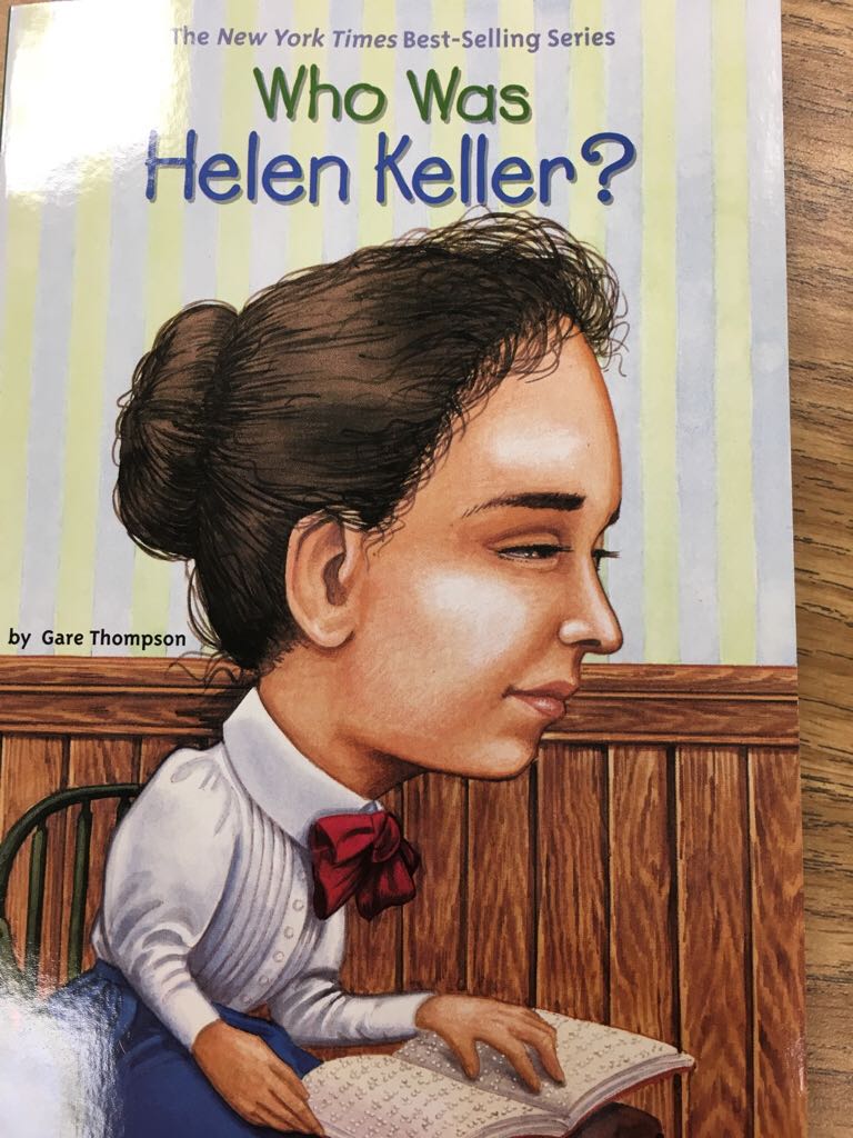 Who Was Helen Keller - Gare Thompson book collectible [Barcode 9781338169843] - Main Image 1
