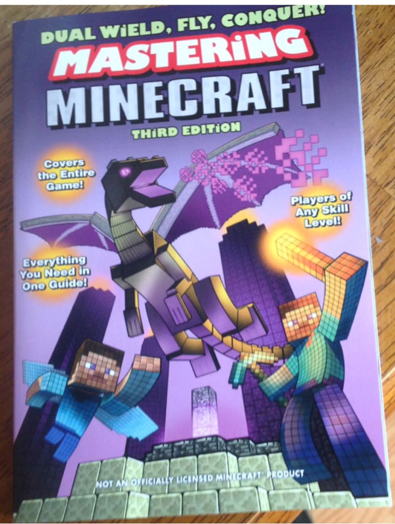 Mastering Minecraft 3 - Michael Lummis book collectible [Barcode 9780744018004] - Main Image 1