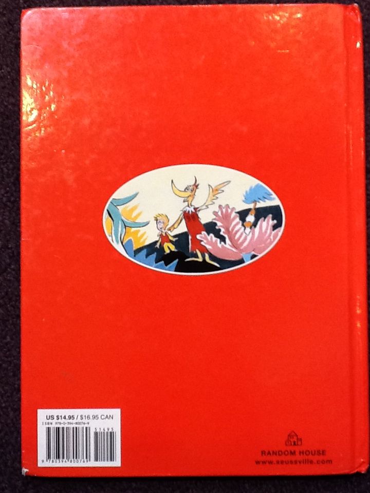 Dr. Seuss: Happy Birthday To You! - Dr. Seuss (Random House - Hardcover) book collectible [Barcode 9780394800769] - Main Image 2